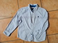 Weiß/blau gestreiftes Hemd in Größe 128 zu verkaufen !! Rheinland-Pfalz - Horhausen (Westerwald) Vorschau