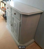 Schrank Kommode Sideboard / Holz / Blau / Shabby chic Sachsen-Anhalt - Weißenfels Vorschau