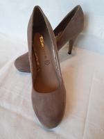 Tamaris Plateau-Pumps taupe Bayern - Gaimersheim Vorschau