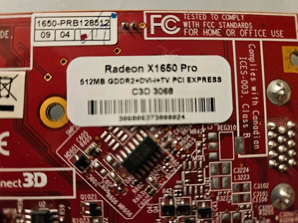Grafikkarte ATI Radeon X1650 pro in Oldenburg