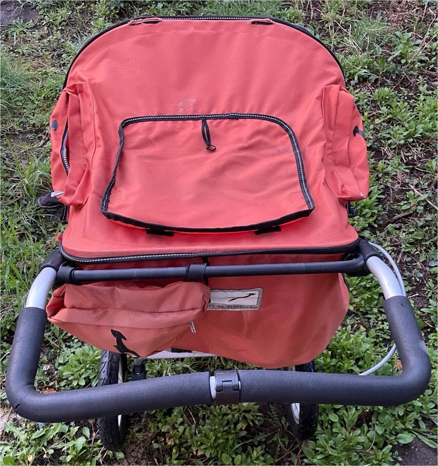 tfk Jogger inkl Babywanne orange/braun mit Zubehör in Rödermark