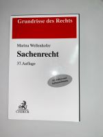 +++ NEU +++ Wellenhofer Sachenrecht Baden-Württemberg - Tübingen Vorschau