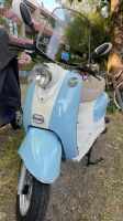 Verkaufe Roller Vespa Stil Retro hellblau blau Hamburg-Nord - Hamburg Winterhude Vorschau