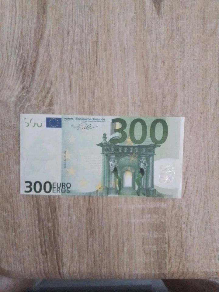 Scherzbanknoten in Jena