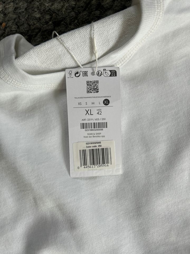 Sweatshirt T-Shirt Bershka Gr. XL in Nachrodt-Wiblingwerde