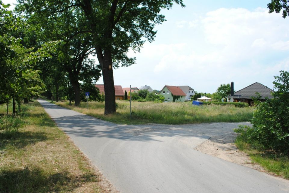 Flatow Baugrundstück im Norden Berlins in wundervoller Natur in Kremmen