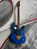 Dimavery E Gitarre Blau mit Floyd Rose Tremolo Niedersachsen - Stuhr Vorschau