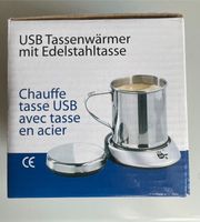 USB Tassenwärmer mit Edelstahltasse Tasse Geschenk NEU Nordrhein-Westfalen - Büren Vorschau