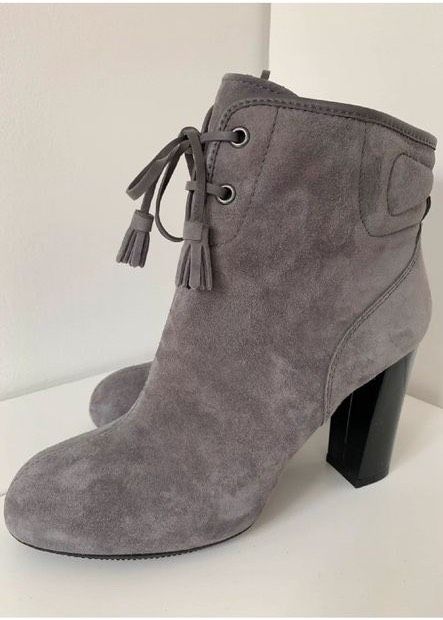 NEU! HOGAN edle Stiefel Stiefelette Boots grau Gr. 37,5 38 in Neckargemünd