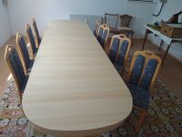 Tisch, ausziehbar mit 8 Stühlen Bayern - Altusried Vorschau