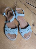 Apple of Eden Sandalen, gr. 38, Leder, beige, grau Dresden - Blasewitz Vorschau