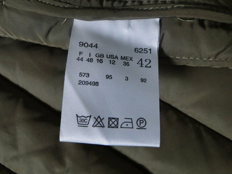 Gil Bret Steppjacke Steppmantel Kurzmantel beige Jacke 42 wie neu in Geesthacht