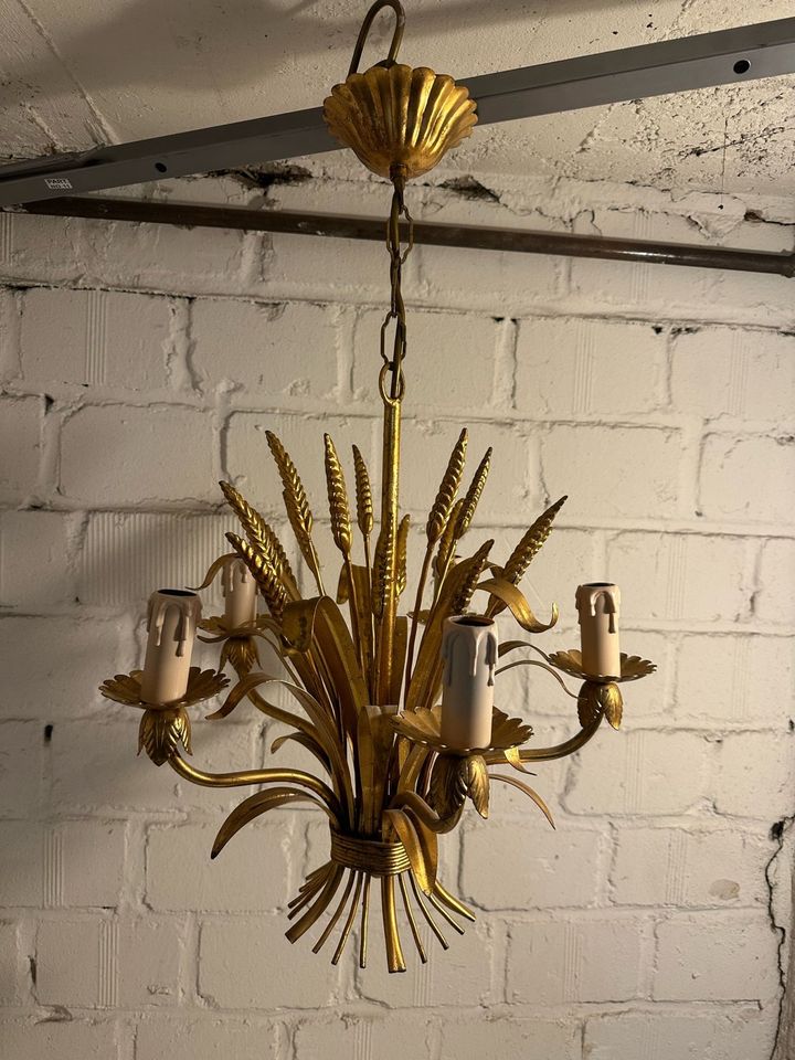 Massive floral Vintage Lampe in Aachen