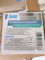 Knauf  Schnellbauschrauben  3,5 x 25 mm Nordrhein-Westfalen - Siegburg Vorschau