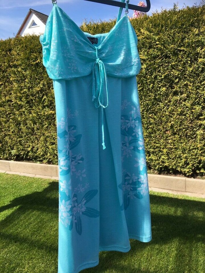 Soccx Kleid Sommer türkis / weiß Gr. XS / 34 in Magdeburg