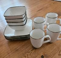 Ritzenhoff Geschirr-Set,12 tlg., wie neu!, Creme Niedersachsen - Burgdorf Vorschau