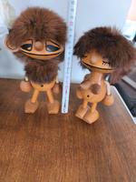 2 x Holzfigur DDR große Holzfiguren Sachsen-Anhalt - Rogätz Vorschau