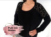 36 38 Pullover Pulli Oberteil zalando Baumwolle Gold Nieten vinta Nordrhein-Westfalen - Leverkusen Vorschau