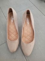 Damenschuhe gr. 37 beige samt Baden-Württemberg - Kirchheim am Neckar Vorschau