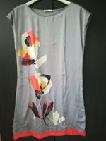 Promod kurzes Sommer-Kleid mit Blumen-Print, grau, Gr. M Bayern - Riezlern Vorschau