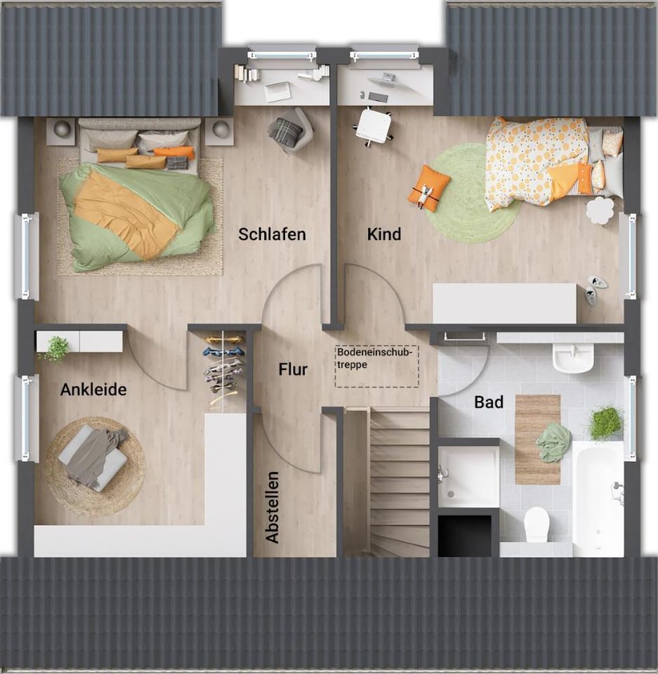 Energiesparend, behaglich, geborgen & individuell leben im Town & Country Eigenheim in Velpke in Velpke