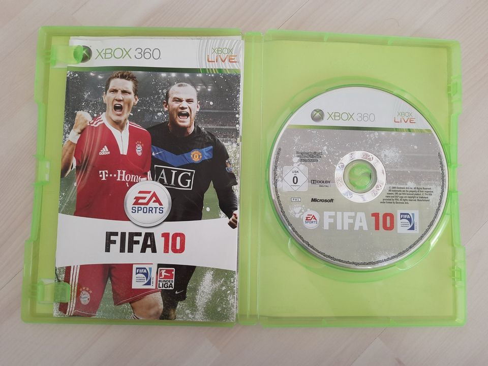 Xbox 360 Spiel FIFA 10 in Ansbach