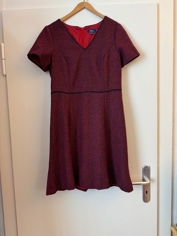 Tolles Kleid von BODEN, British Tweed, dunkelrot, Größe 38 (12 R) in Hannover