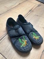 Superfit Hausschuhe Gr. 34 Weite M Jeans blau Drachen Niedersachsen - Lauenbrück Vorschau