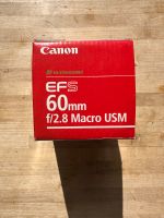 Canon Objektiv EFS 60mm f/2.8 Macro USM Ultrasonic Nordrhein-Westfalen - Hünxe Vorschau