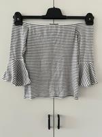 Shirt schwarz weiß gestreift schulterfrei München - Thalk.Obersendl.-Forsten-Fürstenr.-Solln Vorschau
