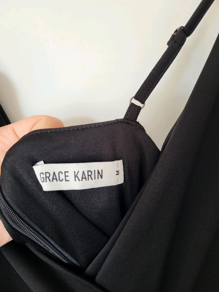 Grace Karin Kleid Gr 36/38, schwarz, gefuttert in Düsseldorf