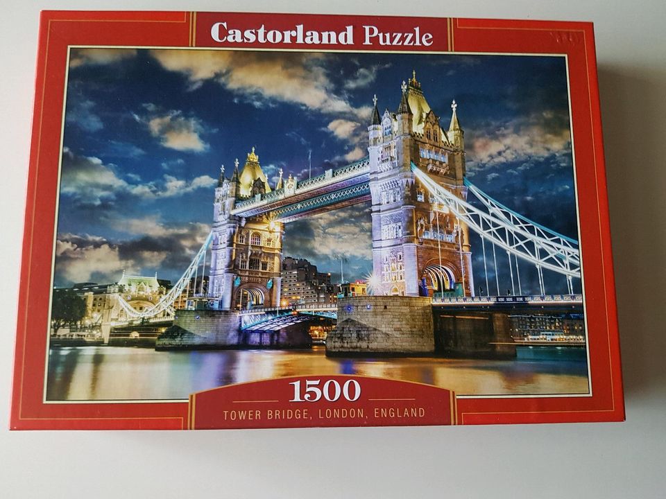 Puzzle 1500 Teile Castorland in Duisburg