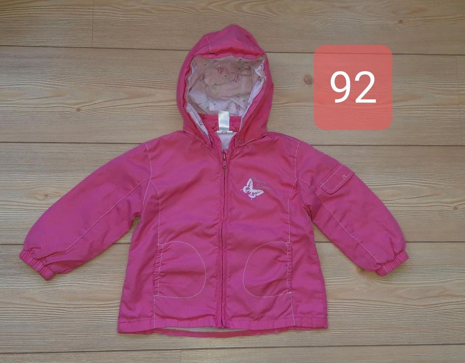 Gr. 92 Jacke c&a pink Mädchen dünn schmettern in Mönchengladbach