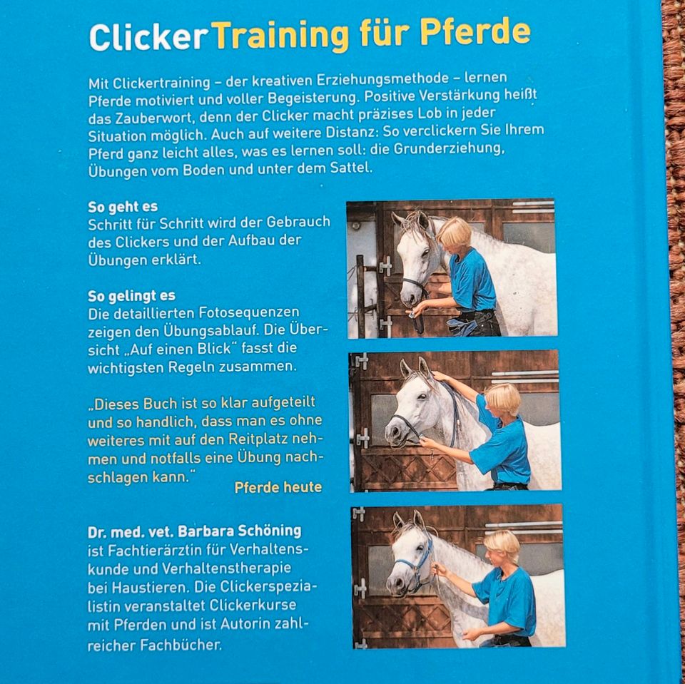 Buch Pferdebuch, Clicker Training für Pferde in Oyten