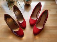 Pumps Schuhe Rot Wildleder Lack Gabor Bayern - Tiefenbach Oberpf Vorschau