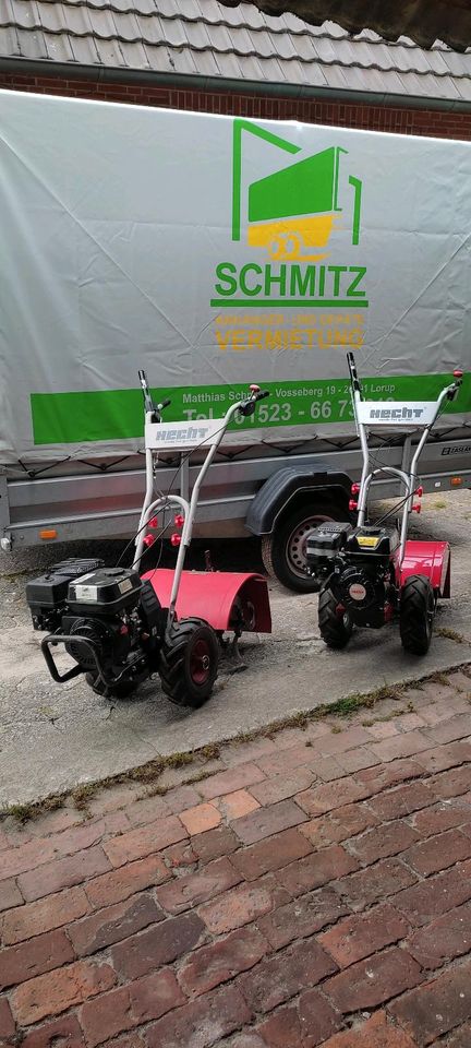 Gartenfräsen Rasenwalze Streuwagen zu Vermieten Schmitz Mietpark in Esterwegen