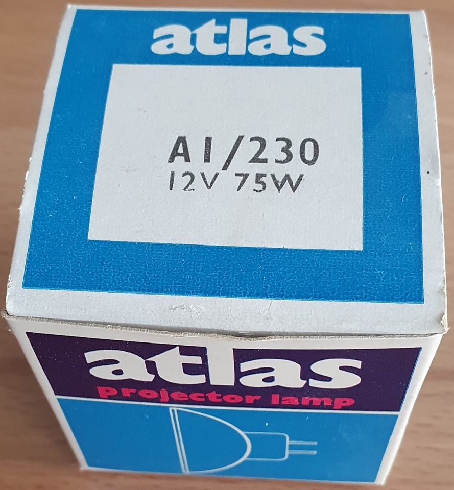 Projektorlampe Atlas AI / 230 12V 75W oder M.37 12V55W in Friedrichsdorf