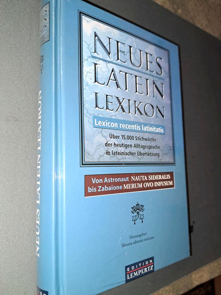 Neues Latein Lexikon Lexicon recentis latinitatis Edition Lempert in Berlin