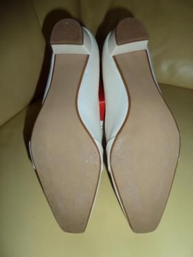 Brautschuhe Hochzeit Schuhe Högl creme ivory Gr.40 inkl Versand in Jettingen-Scheppach