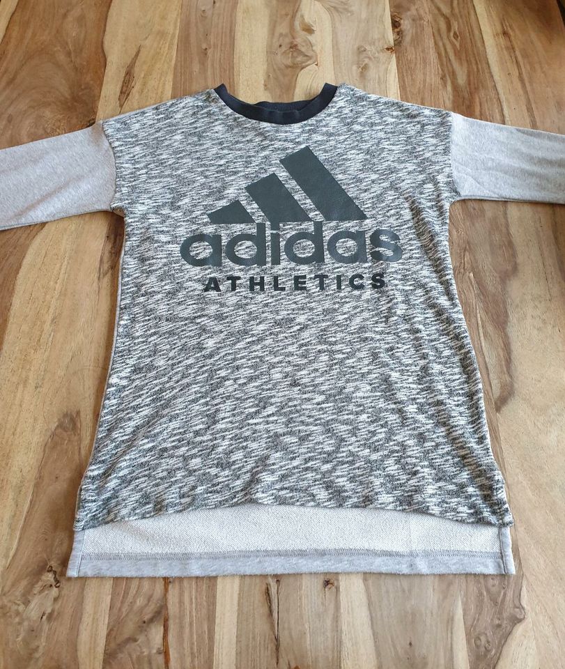 Adidas! Longsleeve! Gr. S! Langarmshirt! grau-meliert! in Oettingen in Bayern