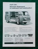 Fiat 238 Kastenwagen Werbung 1969 Niedersachsen - Danndorf Vorschau