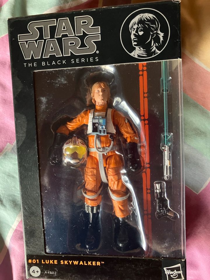 Star Wars Black Series Luke Skywalker Orange Line #1 US Import in Düsseldorf