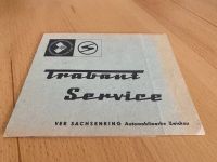 IFA Sachsenring Trabant Service Dokument P601 Baden-Württemberg - Weingarten Vorschau