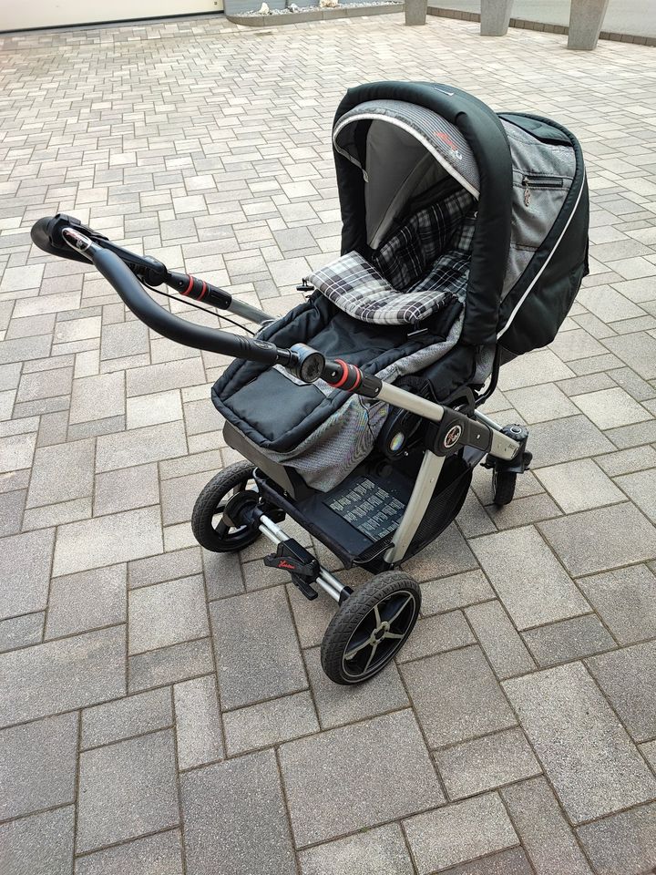 Kinderwagen Hartan Racer GTS in Battenberg