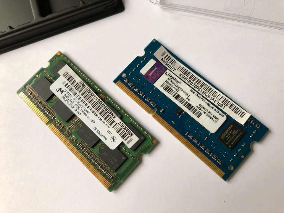 4GB + 2GB (DDR3 DRAM) von Micron/Kingston in Frankfurt am Main