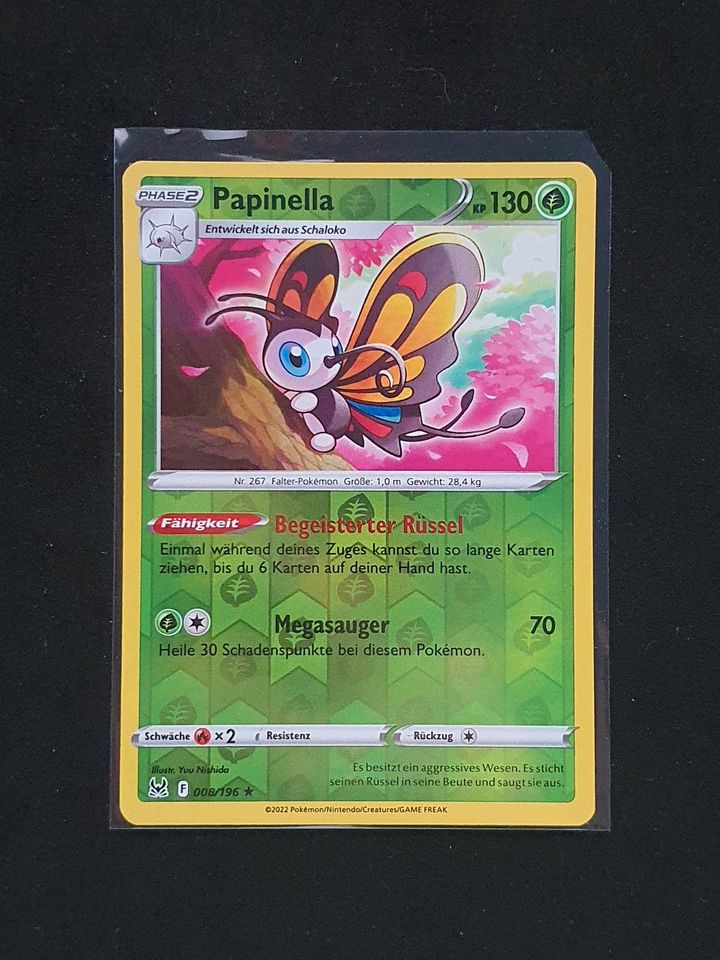 Papinella Reverse Holo 008/196 Pokemon Schwert&Schild in Mainz