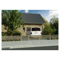 Jägerzaun Gartenzaun 250 x 100 cm braun Kreis Pinneberg - Ellerbek Vorschau