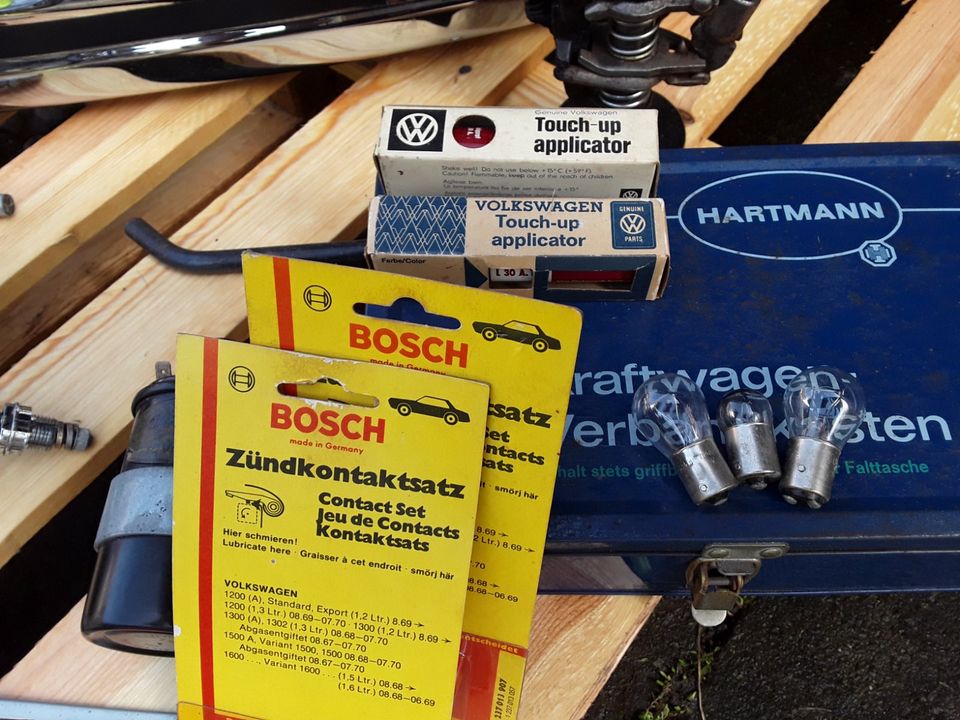 Oldtimer Orginal VW Käfer Stoßstange Bilstein Ersatzteile in Windhausen