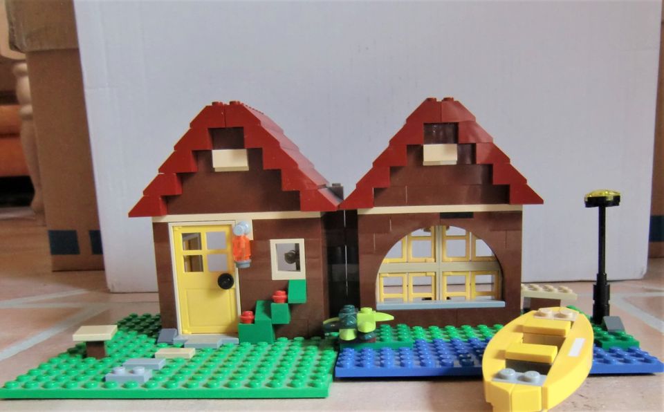 LEGO Creator 5766 - Blockhaus, 3 in 1 Set, vollständig  inkl. OVP in Reinfeld