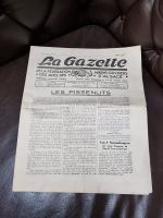 Antike Sammlung,La Gazette (März 1947) französische Zeitung Nordrhein-Westfalen - Recklinghausen Vorschau